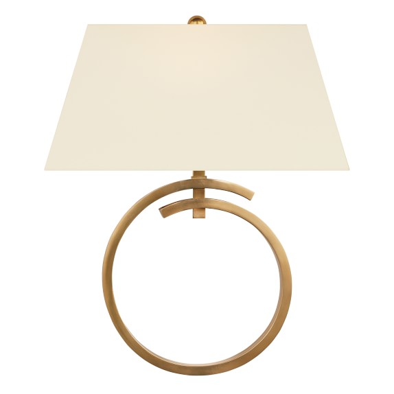 Launcenton Antique Brass Ring Sconce