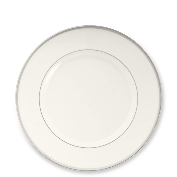 Pickard Signature Plain Dinner Plate, Platinum