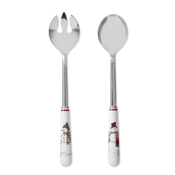 Snowman Servers, Set of 2