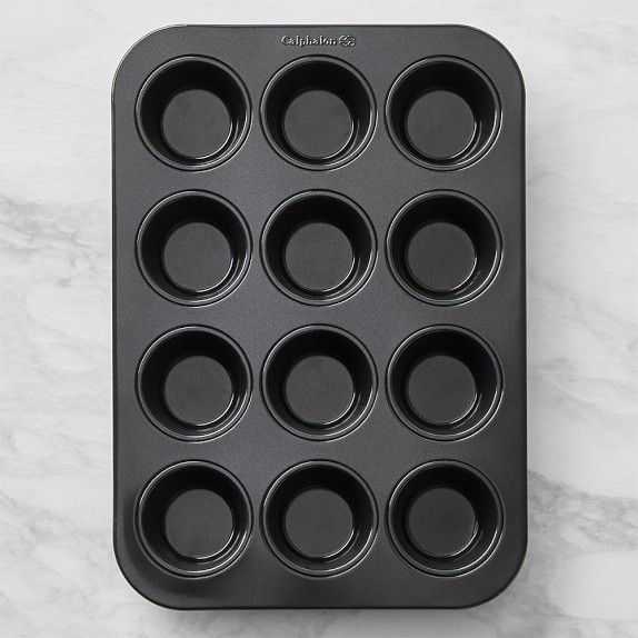 Calphalon Signature Ceramic Nonstick Muffin Pan, 12-Well