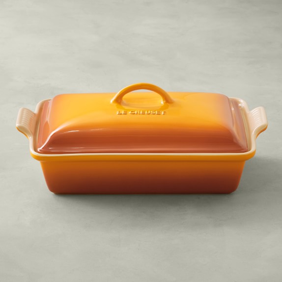 Le Creuset Heritage Stoneware Rectangular Covered Casserole, 12 1/2