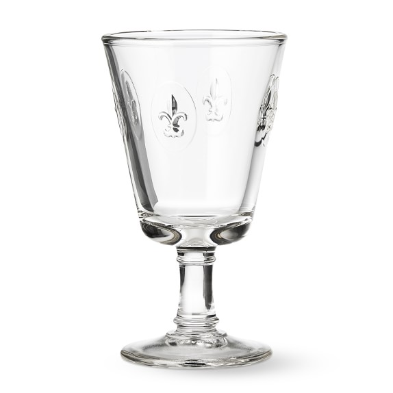 Fleur de Lis Goblets, Set of 6
