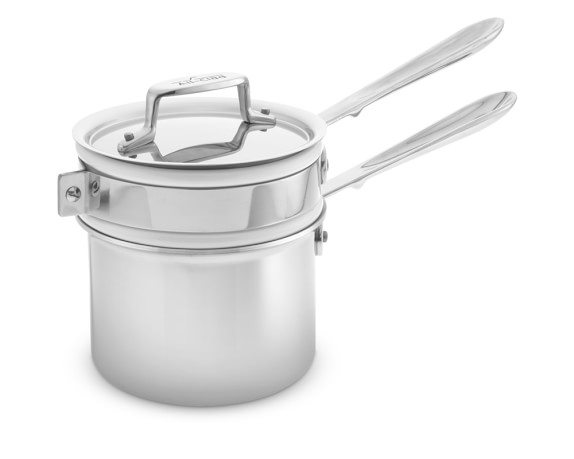 All Clad D5 Stainless Steel Double Boiler 1 75 Qt Williams Sonoma