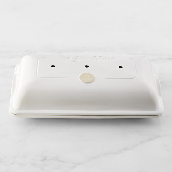 Emile Henry Baguette Baker, White