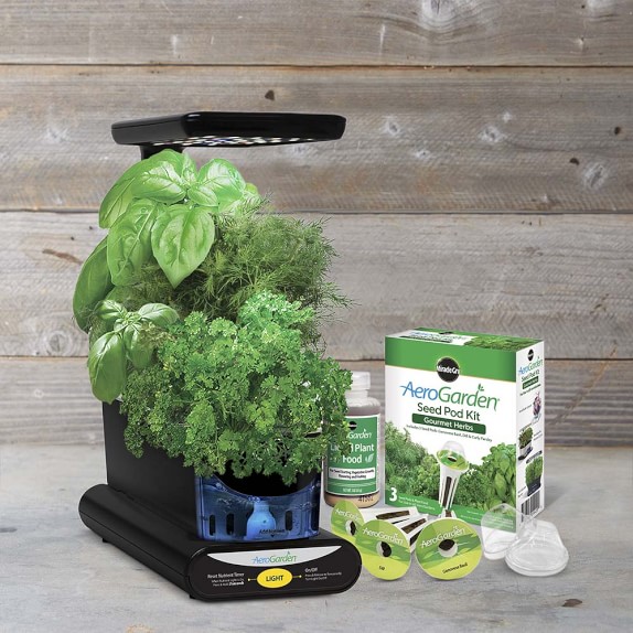AeroGarden Sprout with LED, Black