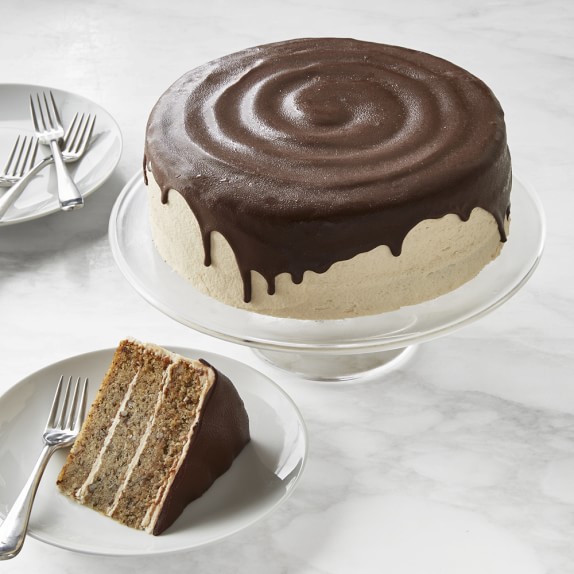 Banana Peanut Butter Layer Cake