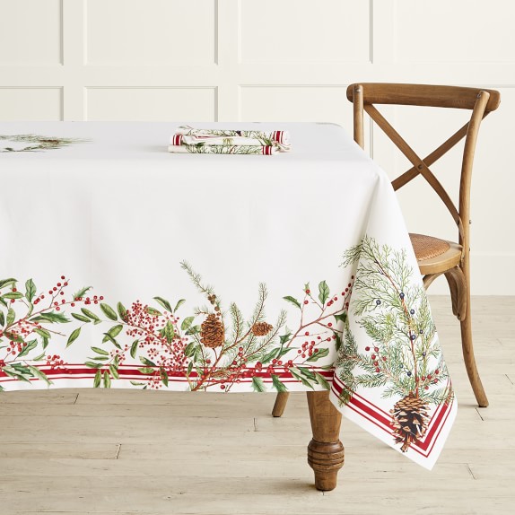 Woodland Berry Tablecloth, 70