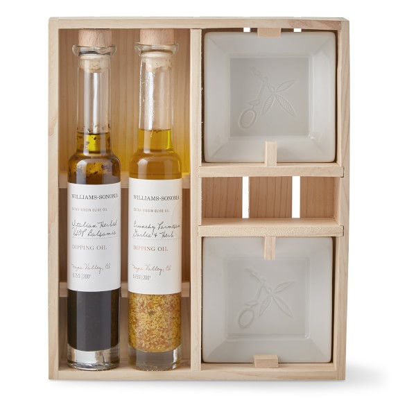 Williams Sonoma Dipping Oil Gift Set