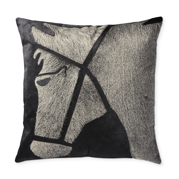 Horse Hide Pillow Cover, 20