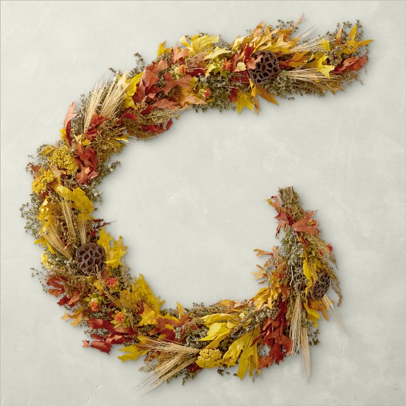 Fall Leaf Garland, 6-Ft.
