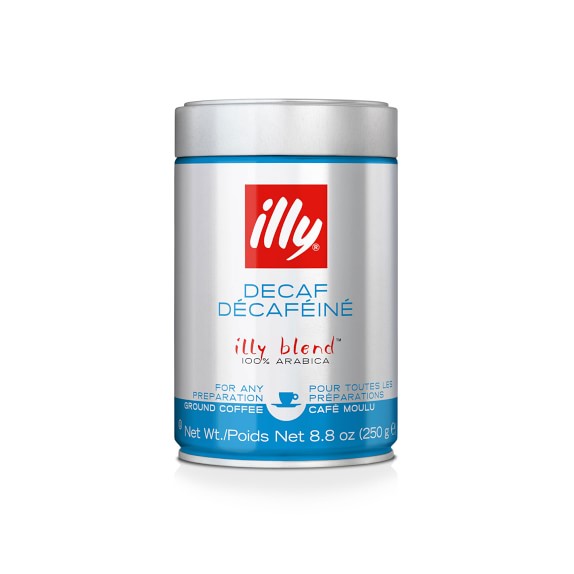 Illy Espresso, Decaffeinated, Finely Ground Coffee