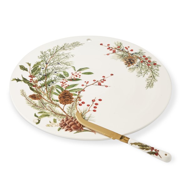Woodland Berry Cheese Board with Knife