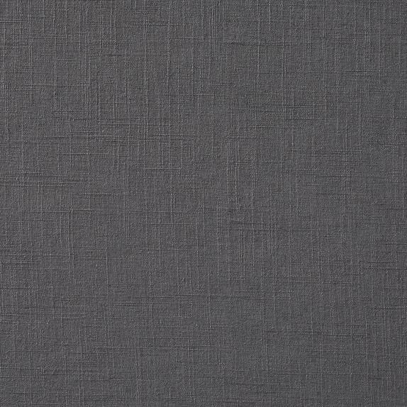Fabric By The Yard, 1 Yard, Textured Linen Cotton, Charcoal