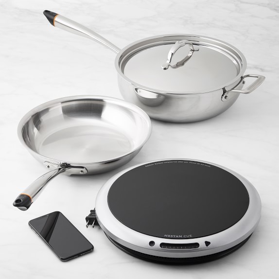 Hestan Cue Smart Induction Burner Frying Pan Chefs Pot