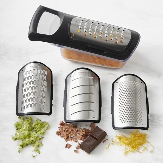 Williams Sonoma West Blade Container Soft Touch Grater