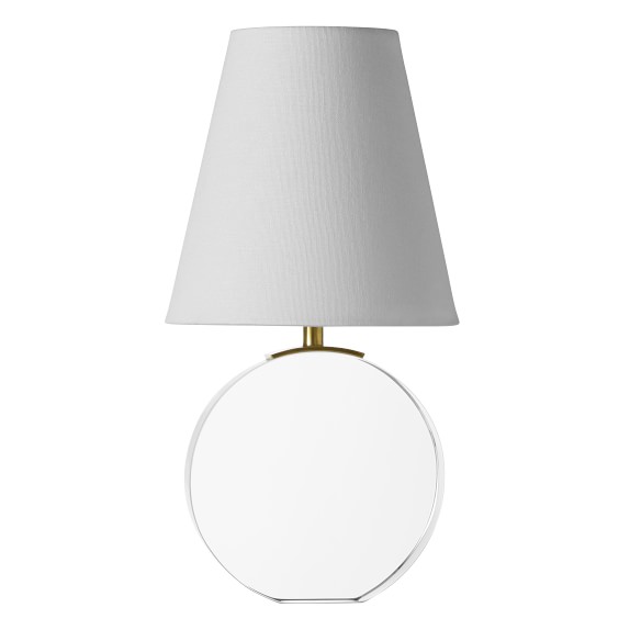Crystal Disk Accent Table Lamp Crystal Disk Accent Table Lamp