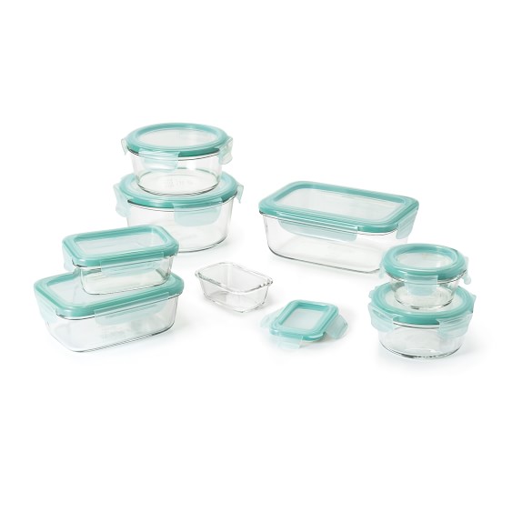 OXO 16-Piece Smart Seal Glass Container Set