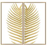 Gold Fern, Set of 2