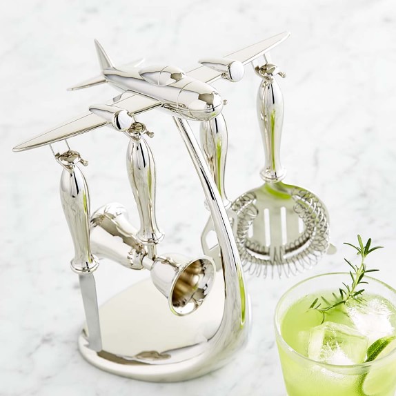 Airplane 5-Piece Bar Tool Set