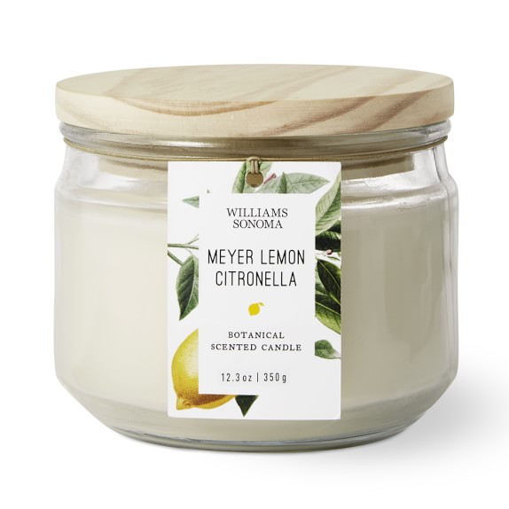 Meyer Lemon Citronella Multi-Wick Glass Candle