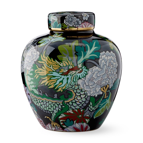 Schumacher Chiang Mai Ginger Jar, Small