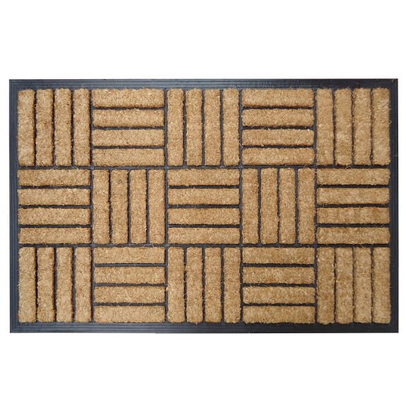 Patterend Striped Doormat