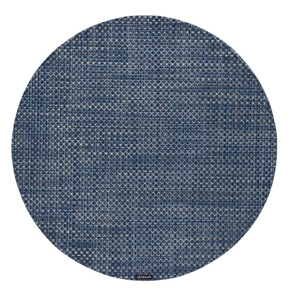 Chilewich Basketweave Place Mat, Denim