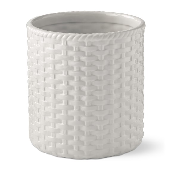 Woven Partitioned Utensil Holder