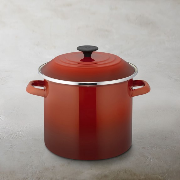 Le Creuset EnameledSteel Stock Pot Williams Sonoma