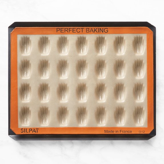 Silpat Perforated Aluminum Baking Tray and Silpat Mini Madeleine Pan Williams Sonoma