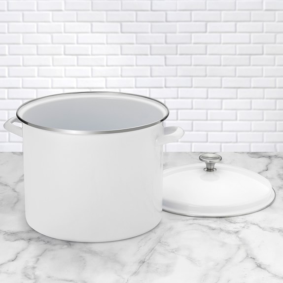 Cuisinart 16-Qt. Stockpot with Cover, White