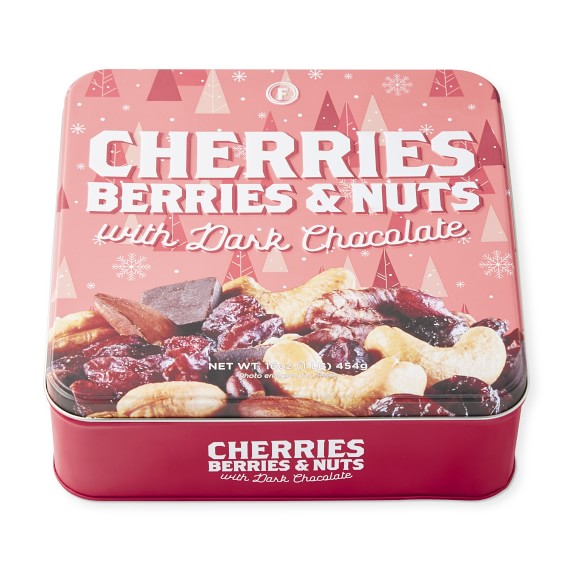 Ferris Cherries, Berries, and Nuts Tin Williams Sonoma