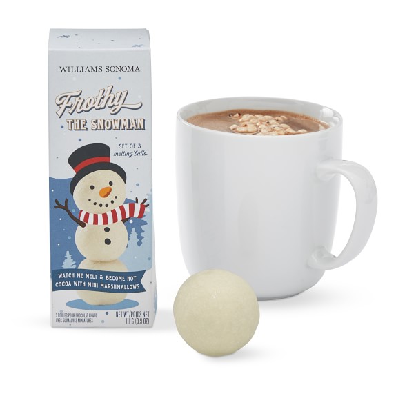 Frothy Snowman Hot Chocolate