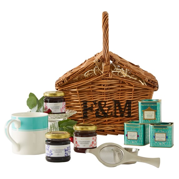 Fortnum & Mason The Afternoon Tea Basket Williams Sonoma