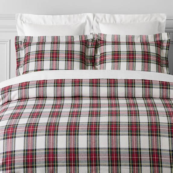 Tartan Woven Bedding Stewart Williams Sonoma