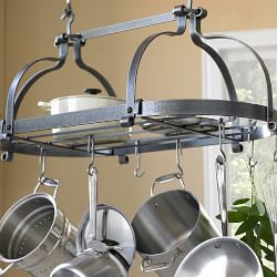 Hanging Pot Racks Ceiling Pot Racks Williams Sonoma