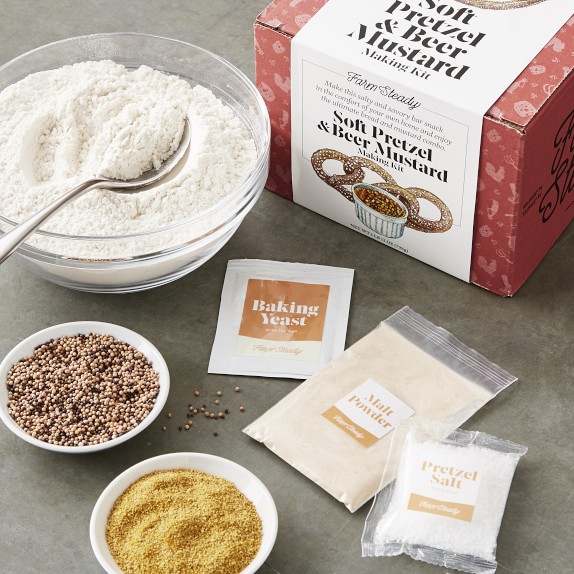 Soft Pretzel & Beer Mustard Making Kit Williams Sonoma