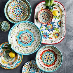 Outdoor Dinnerware Melamine Dinnerware Williams Sonoma