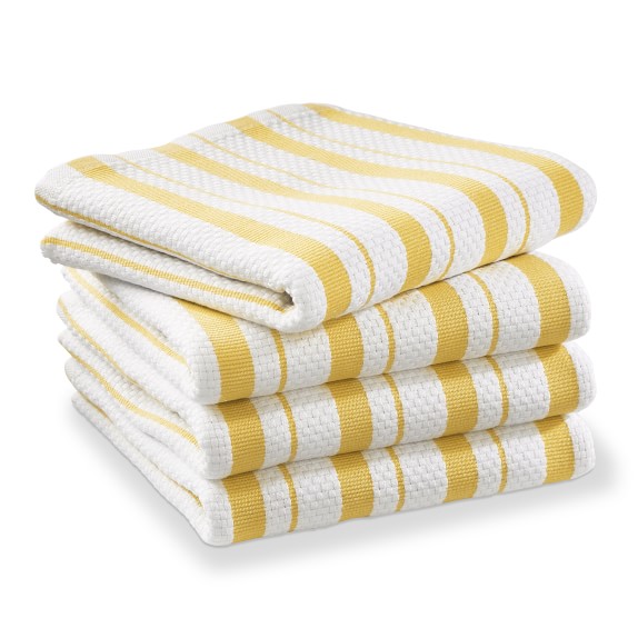 striped towels