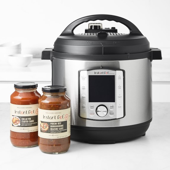 Instant Pot Duo Evo Plus 8Qt. + French Classics Cookbook Williams Sonoma