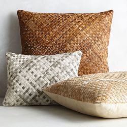 Leather Pillows Throw Pillows Williams Sonoma
