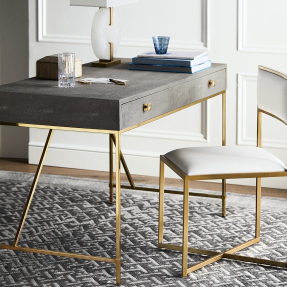 Faux Shagreen Dessau Home Office Williams Sonoma