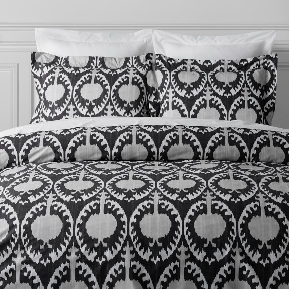 Printed Marrakesh Ikat Duvet Cover Shams Williams Sonoma