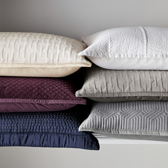 Lyra Linen Coverlet Shams Williams Sonoma