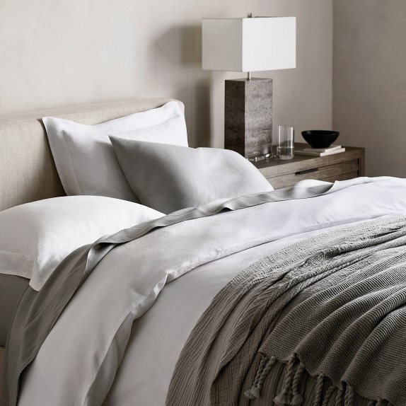 Signature Linen Duvet Cover Shams Williams Sonoma