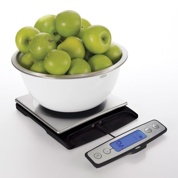OXO StainlessSteel Scale, 22Lb. Williams Sonoma