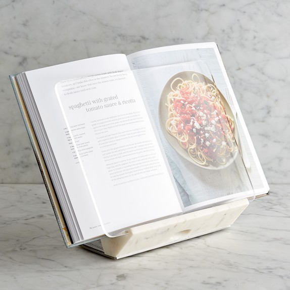 Marble Cookbook Holder Williams Sonoma