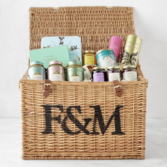Fortnum & Mason Burlington Tea Hamper Premium Tea Williams Sonoma