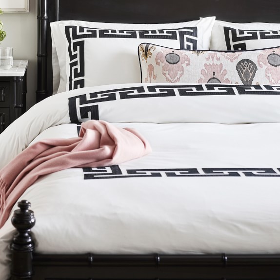 Paloma Contreras Greek Key Duvet Cover Shams Williams Sonoma