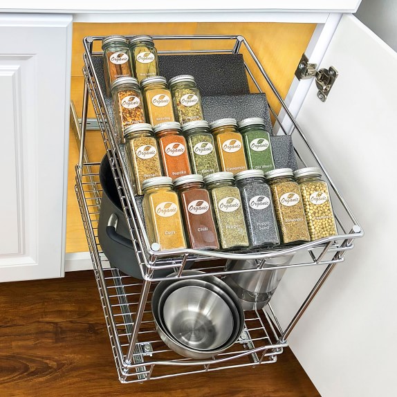 Slide Out Spice Rack Tray Williams Sonoma